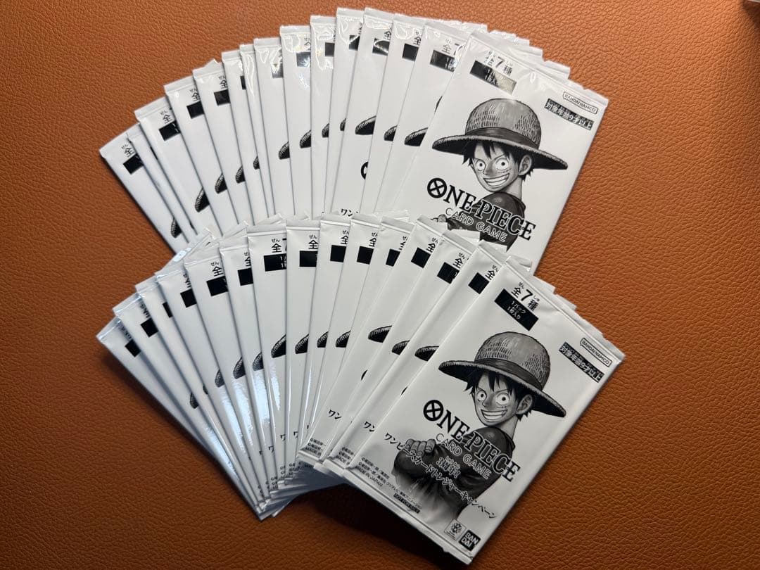 ワンピースカード 3周年記念トレジャー キャンペーン 未開封 30パックセット