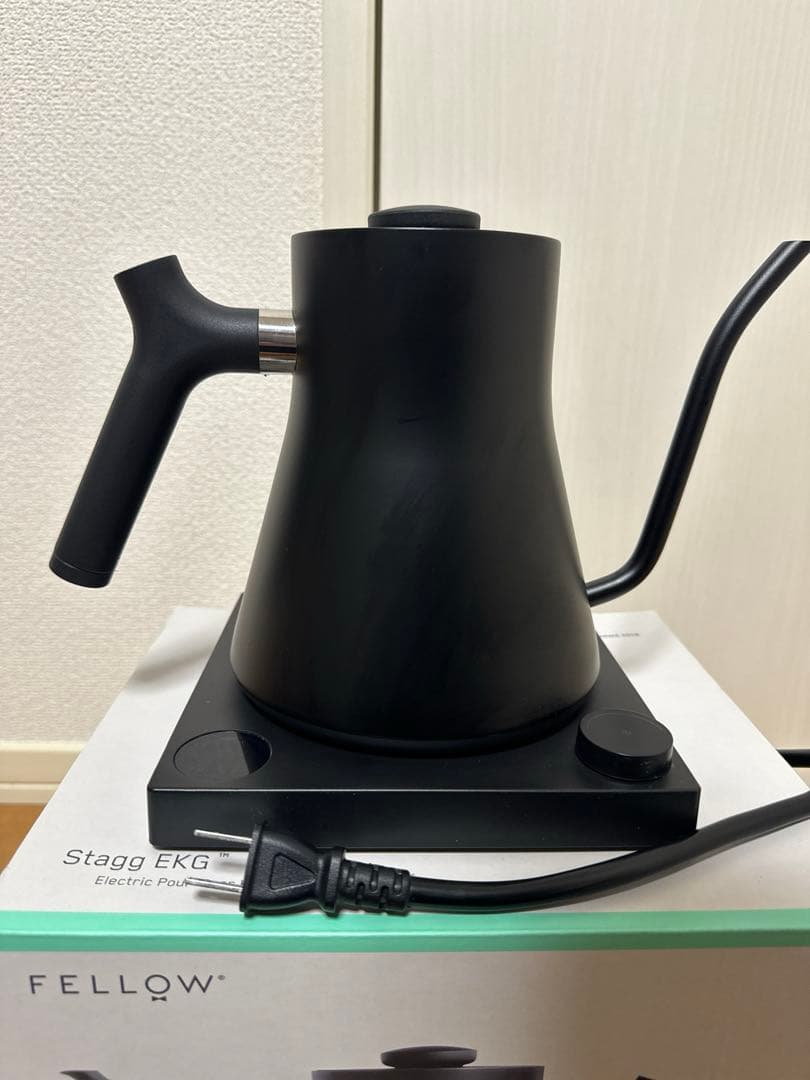 fellow フェロー　ケトル　Stagg EKG 電気ケトル　ブラック　黒
