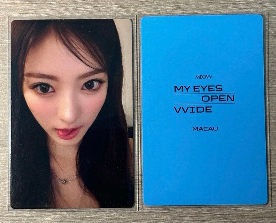 MEOVV マカオ　入場限定　トレカ　アンナ　Anna