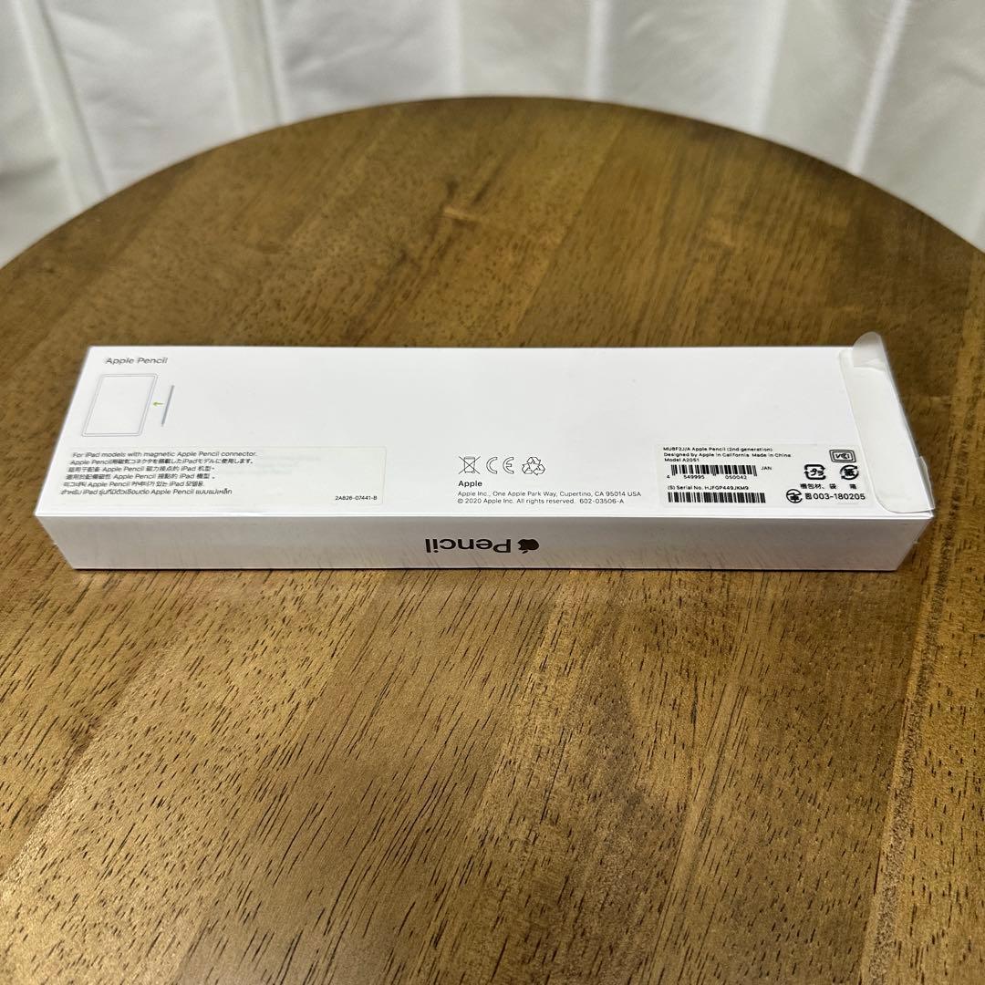 【未開封】Apple Pencil 第2世代 新品 MU8F2J/A