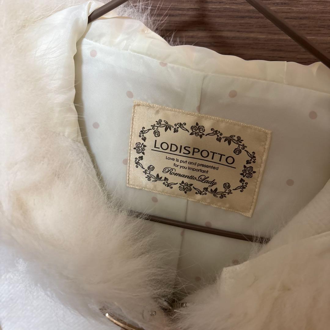 LODISPOTTO ホワイト ダッフルコート