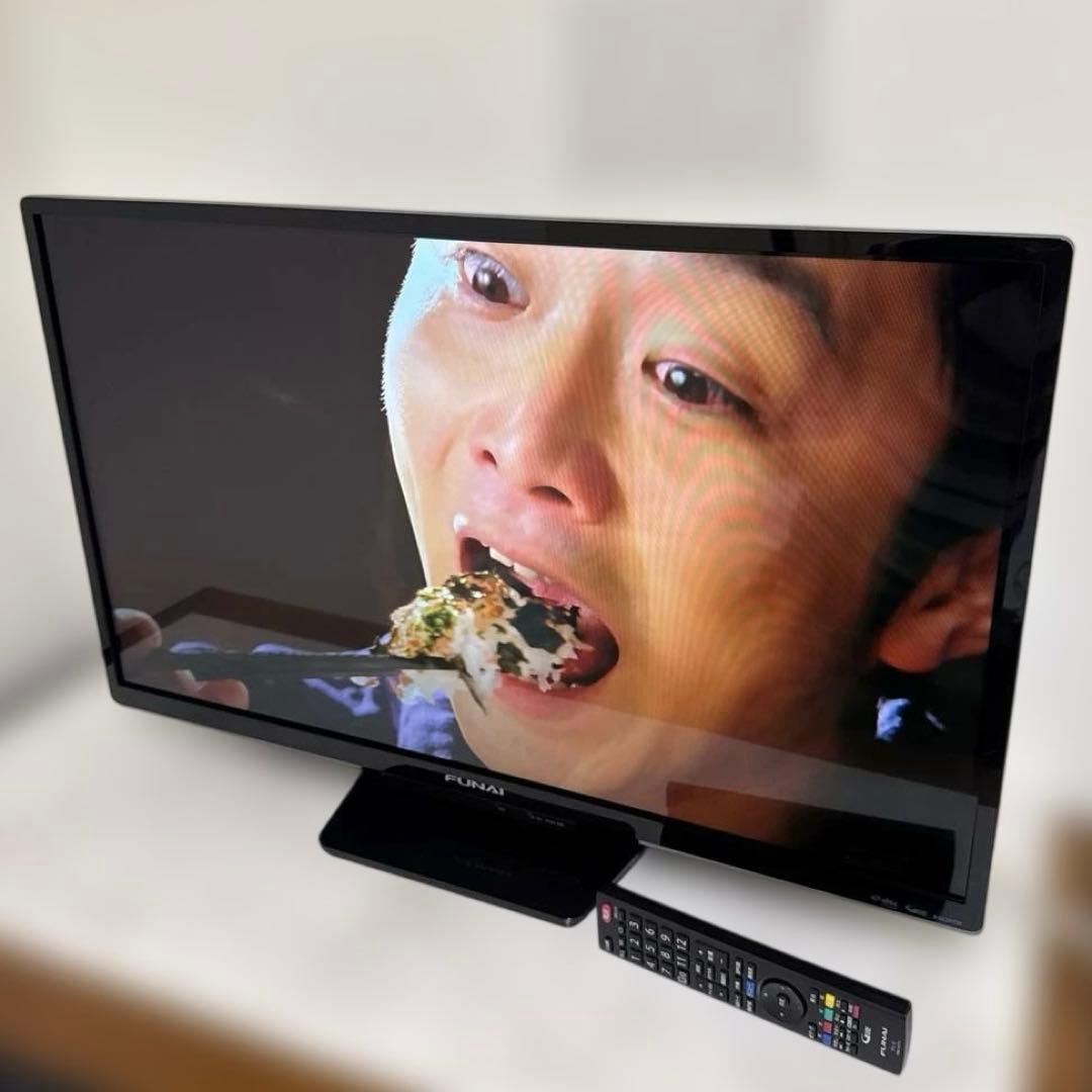 FUNAI 32V型 液晶テレビ 外付機器対応 家財便配送