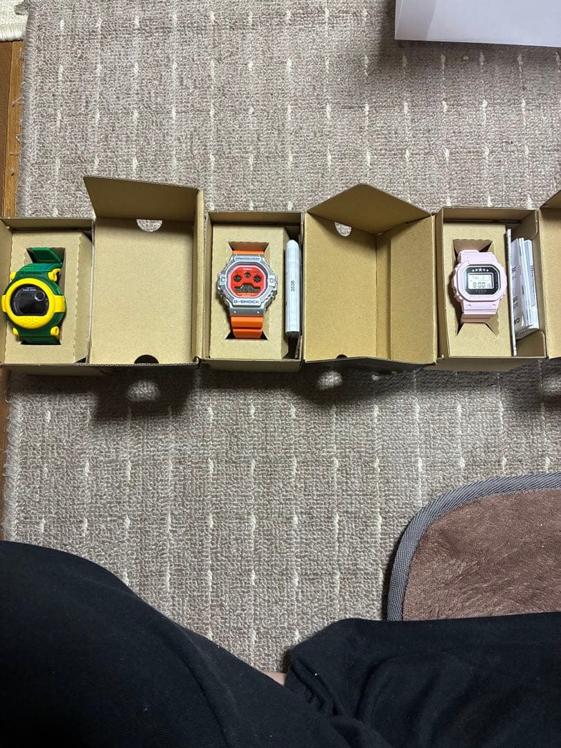 CASIO G-SHOCK 腕時計 3本セット（G-SHOCK）