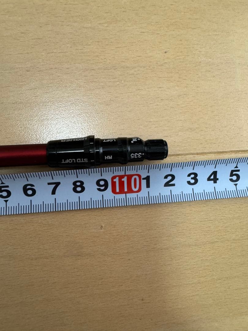 24ベンタスレッド 6S ドライバー用 テーラーメイド シャフトのみ