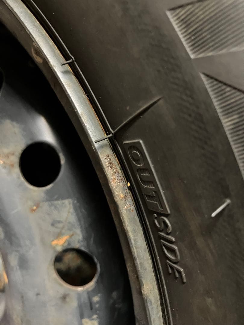 T791　165/65R14　ブリヂストン　スタッドレス　4本　サビ有り