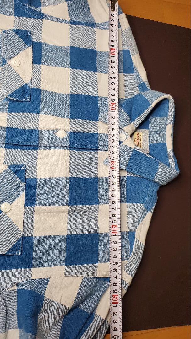 美品❗SUGAR CANE 長袖シャツ Lサイズ チェック柄
