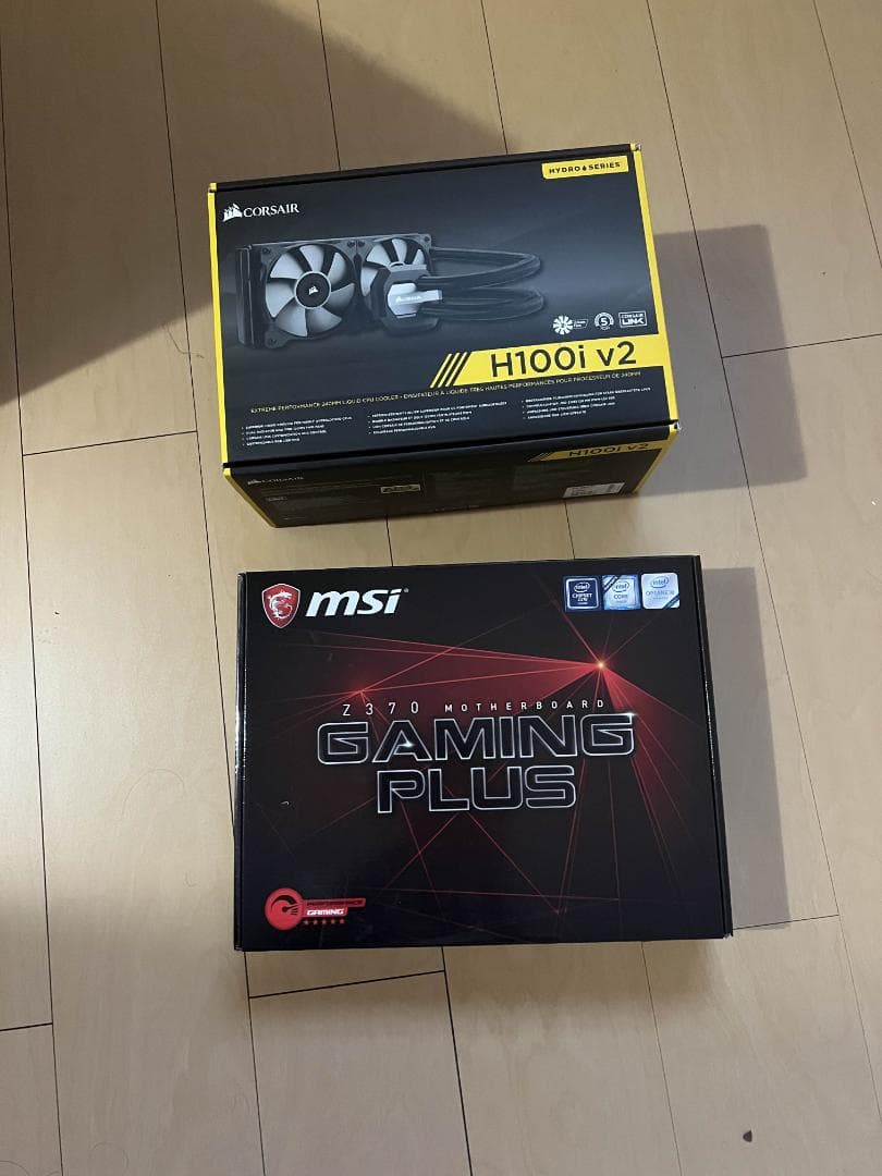 H100i v2、Z370、メモリ48GB、Core-i7 8700K　セット