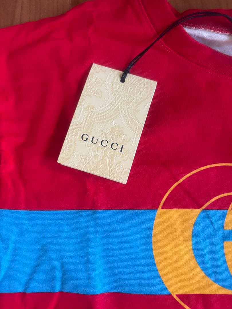 新品タグ付き★GUCCI★ロゴTシャツ10