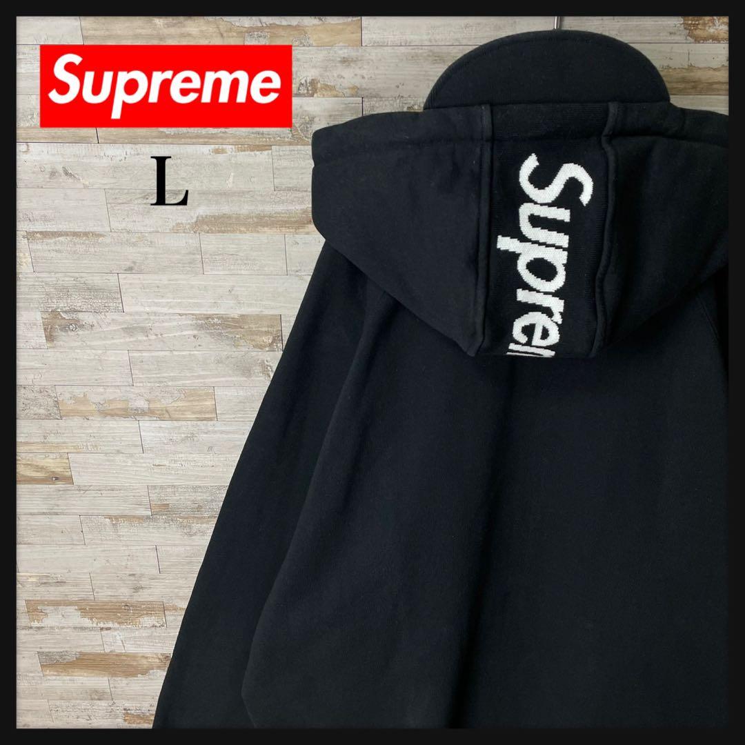 3216U 【人気モデル】シュプリーム☆スモールボックスロゴ フードロゴパーカー