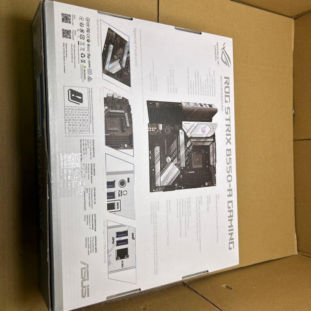 ASUS AMD B550–A Socket AM4 対応 マザーボード