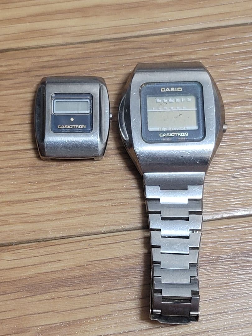 カシオCASIOTRON 02-503 オリジナル06-501 まとめ売り2個