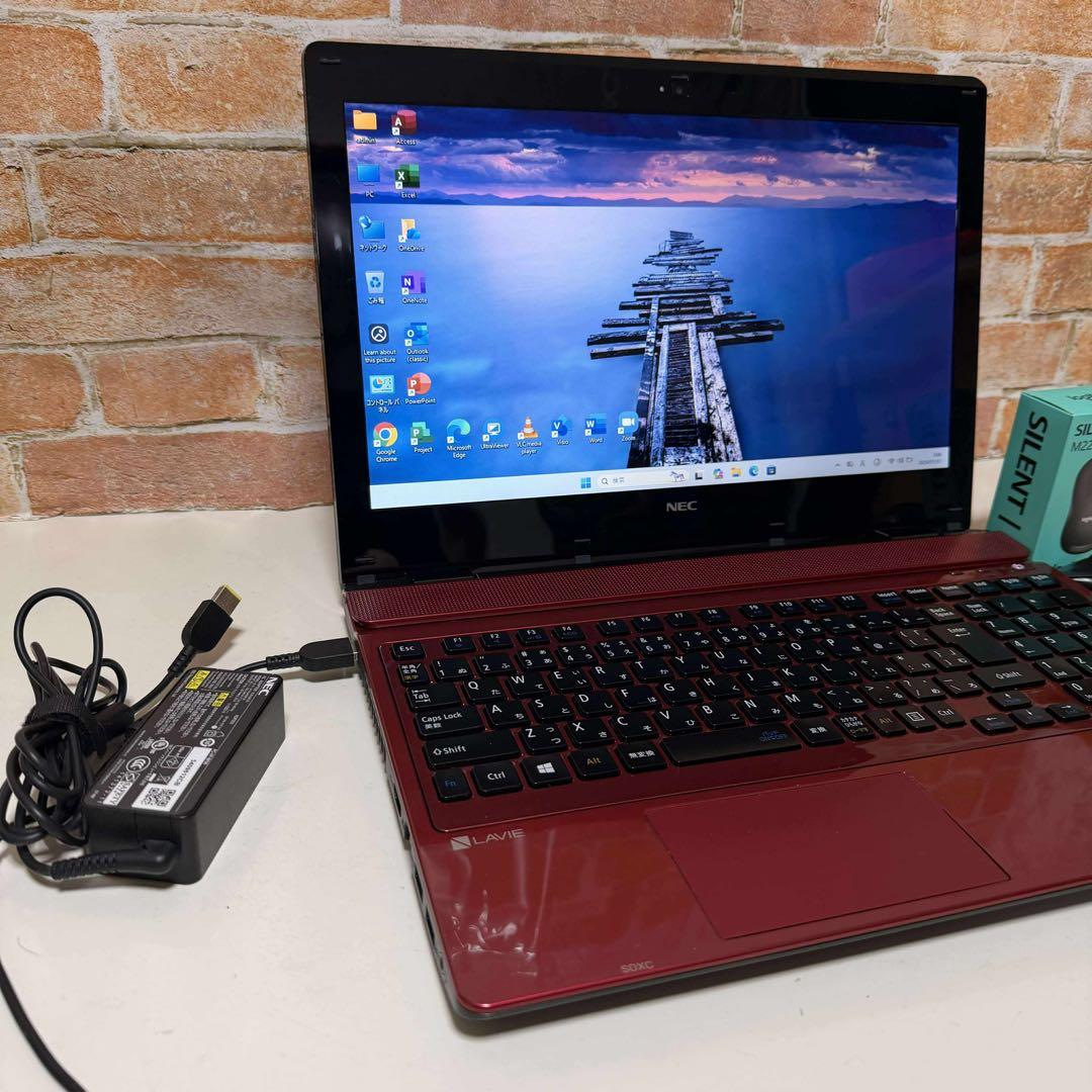 NECノートPC Webカメラ　Windows 11Pro オフィス付き