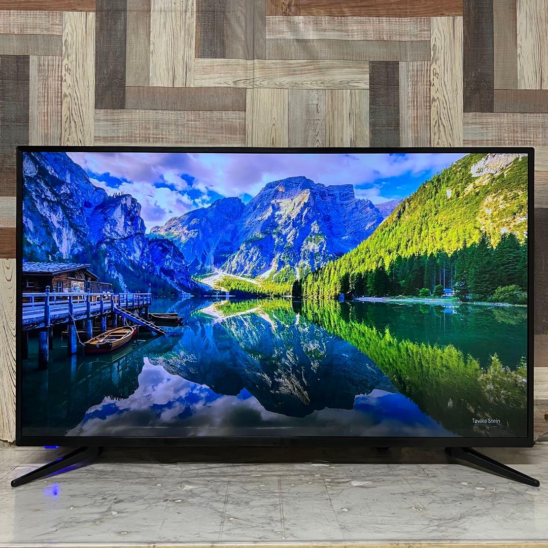 全国送料込❣️ティーズネットワーク50V型4K液晶テレビHDR対応Wチューナ