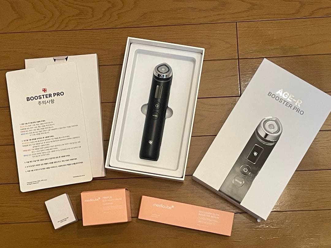 medicube AGE-R ブースタープロ　美顔器 ブラック