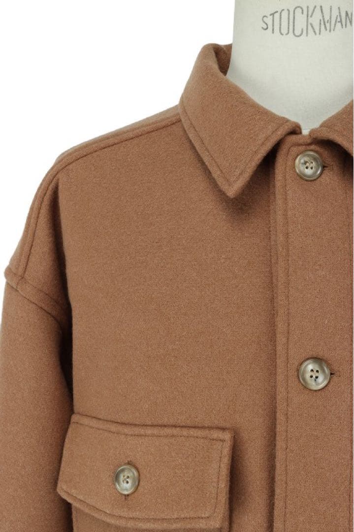 未使用品　ディセンダント CPOC MELTON SHIRT　WTAPS