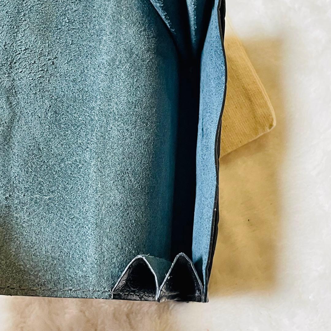 ✨新品✨ イルビゾンテ IL BISONTE 名刺入れ ロゴ型押し クロコ 黒