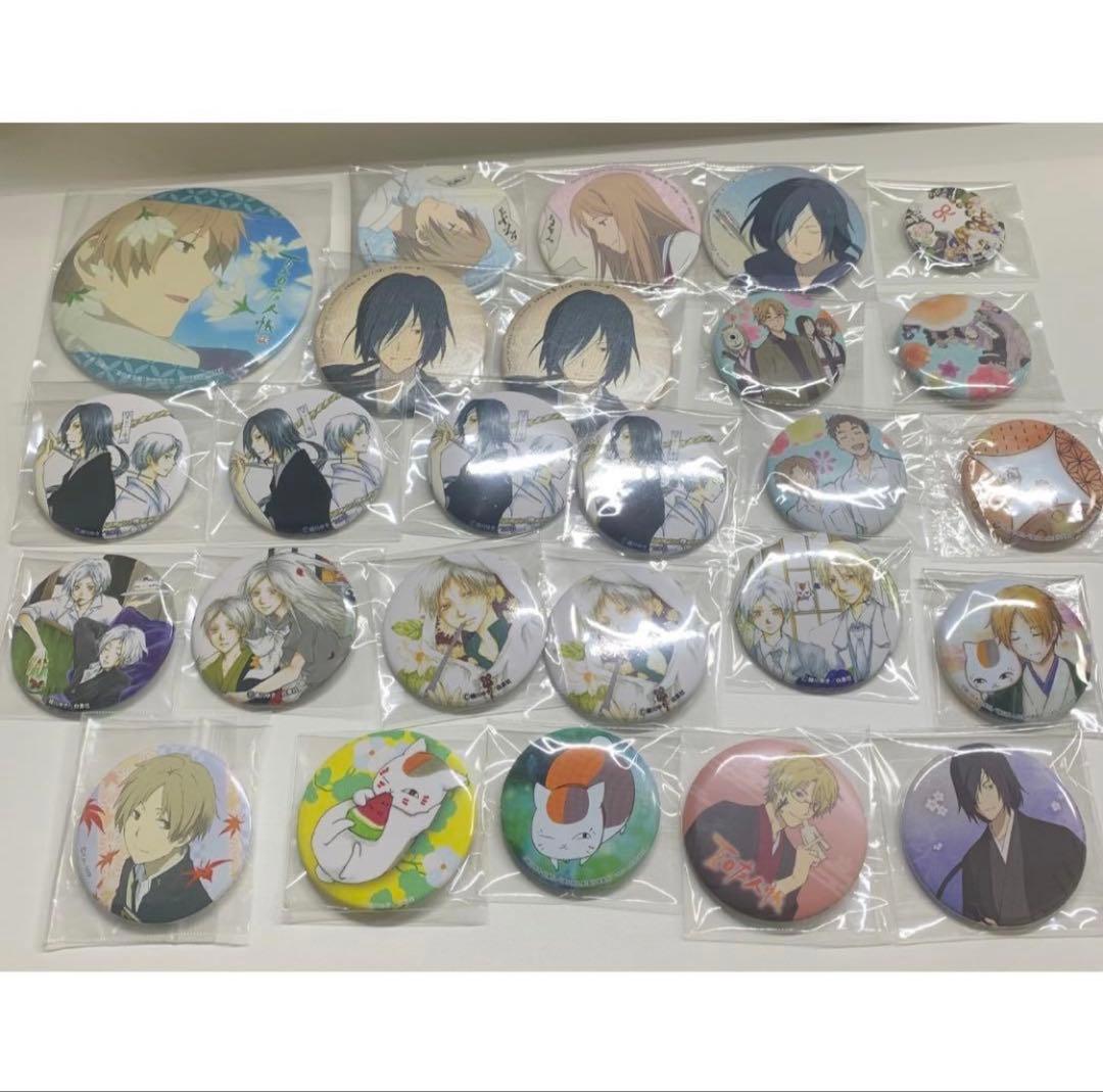夏目友人帳　缶バッジ　まとめ売り