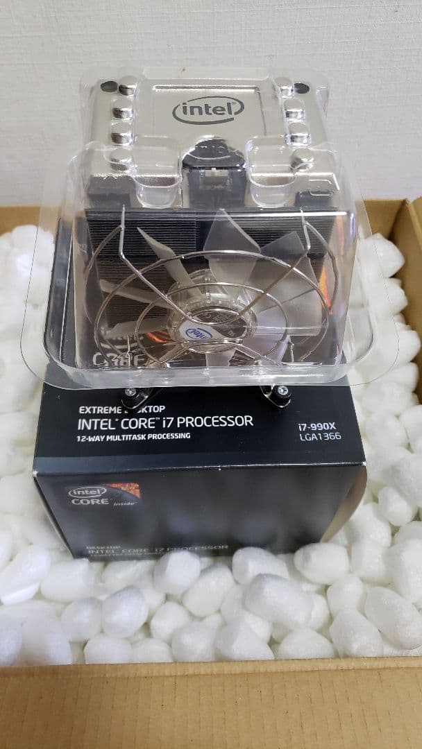 未使用 Intel Core i7-990x CPU