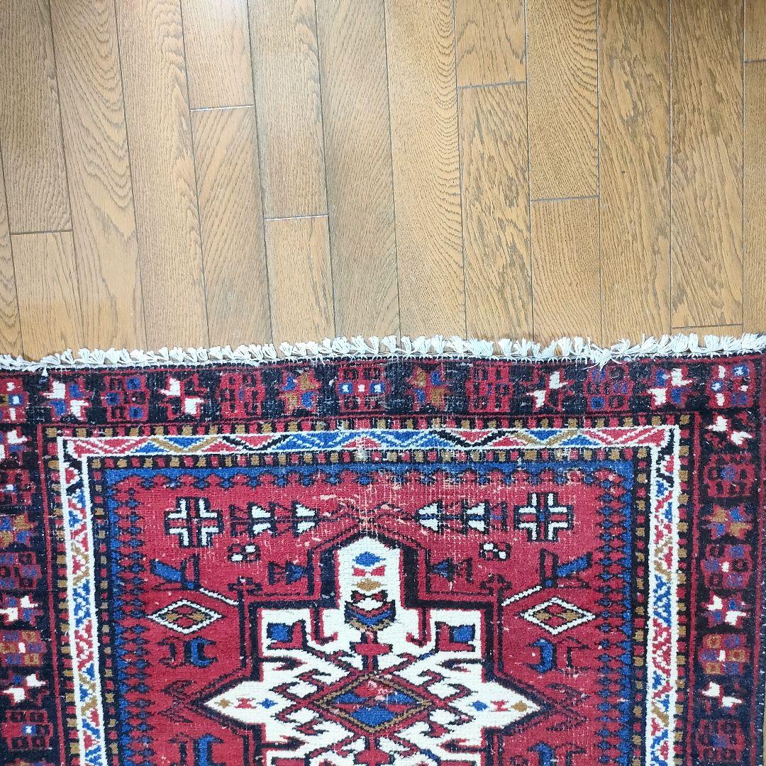 ヴィンテージラグ　トライバルラグ　インド産