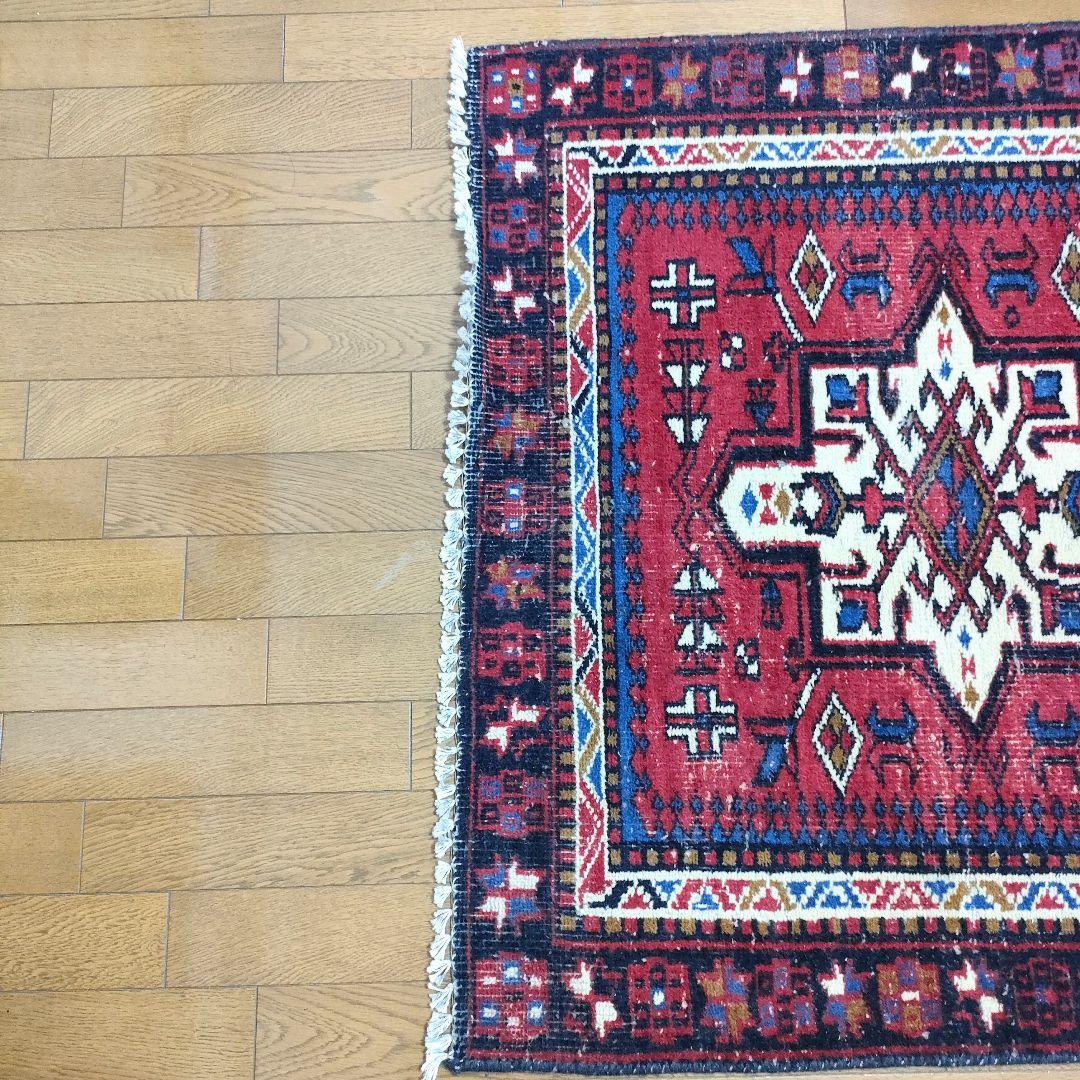 ヴィンテージラグ　トライバルラグ　インド産