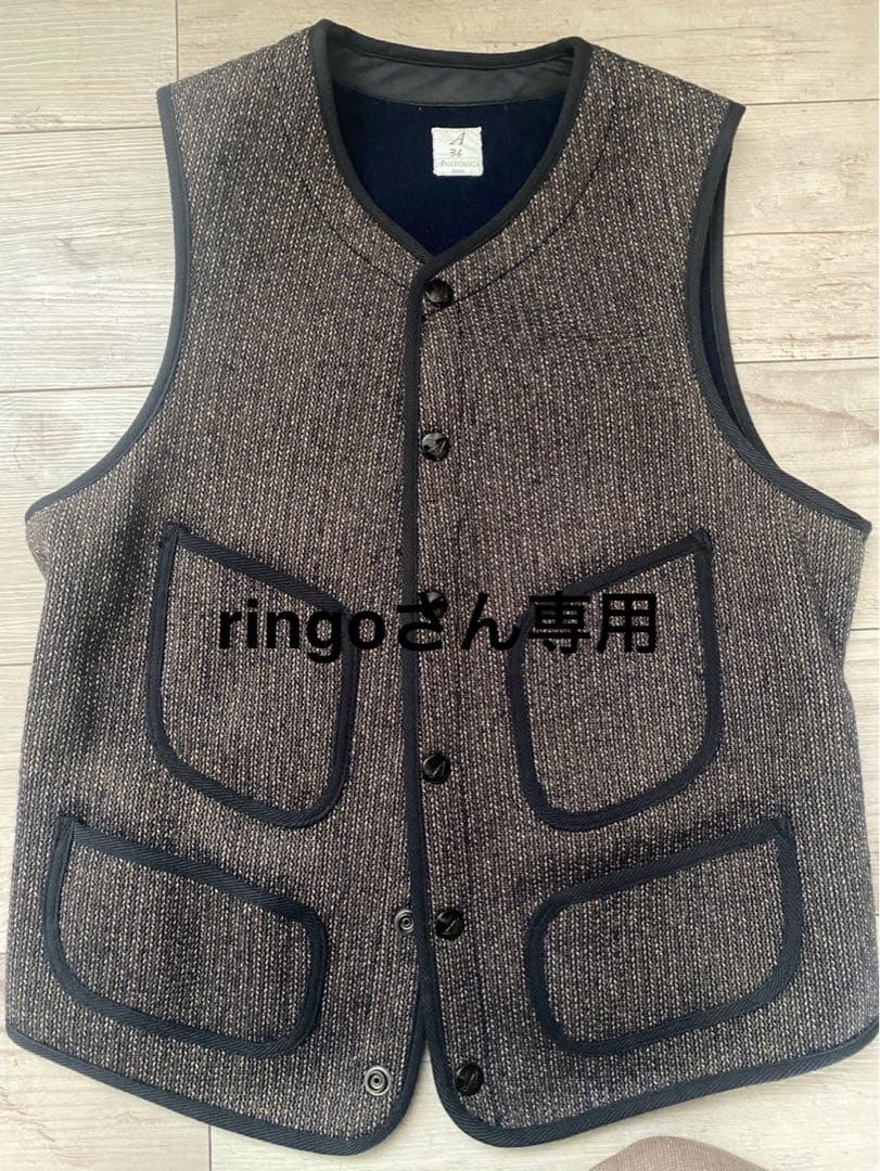 【アイテム】 ANATOMICA アナトミカ ブラウンズビーチ ウール　ベスト