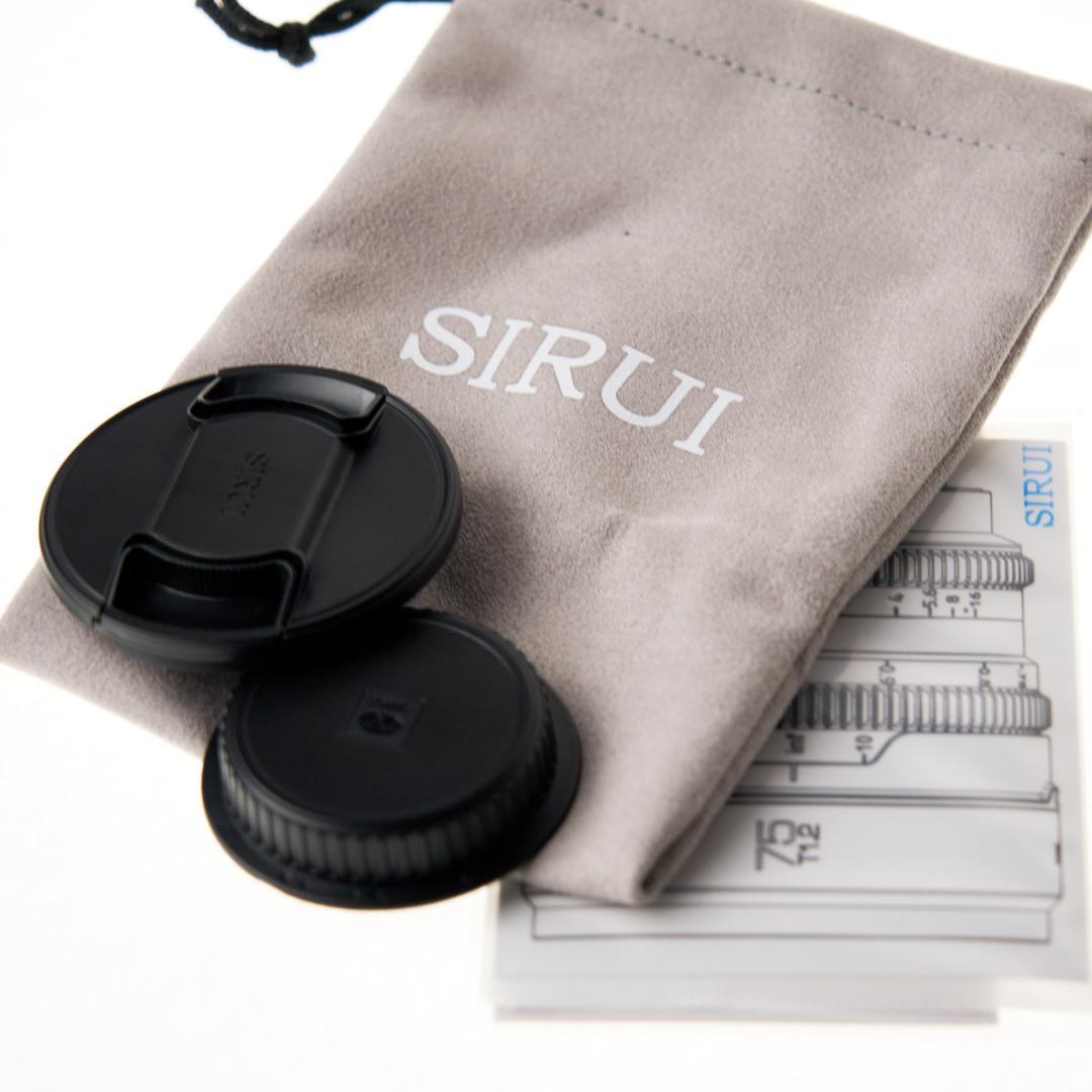 SIRUI Night Walker 75mm T1.2 S35 Eマウント