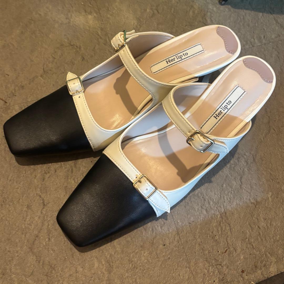 herlipto Mademoiselle Mules【vanilla】