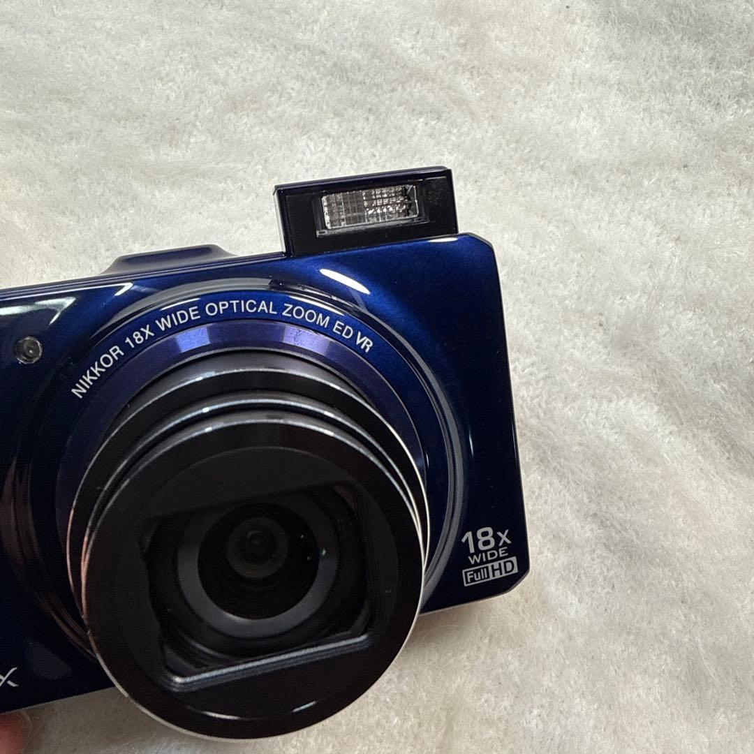 Nikon ニコン COOLPIX S9300 クールピクス ネイビーブルー