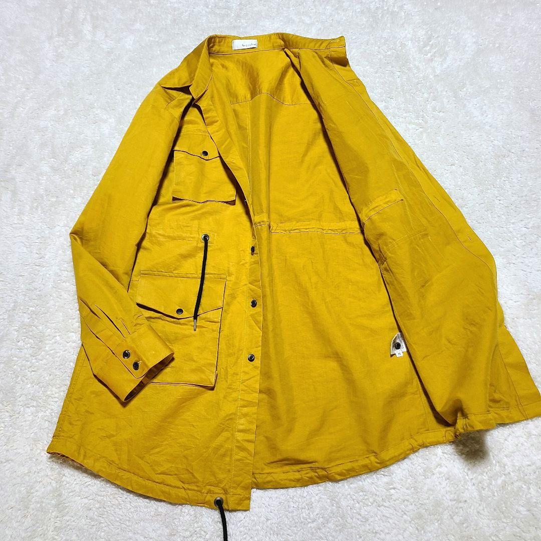 【美品】近年モデル　ハザマ　経年真価のシャツ　ライトアウター　オーバーサイズ　M