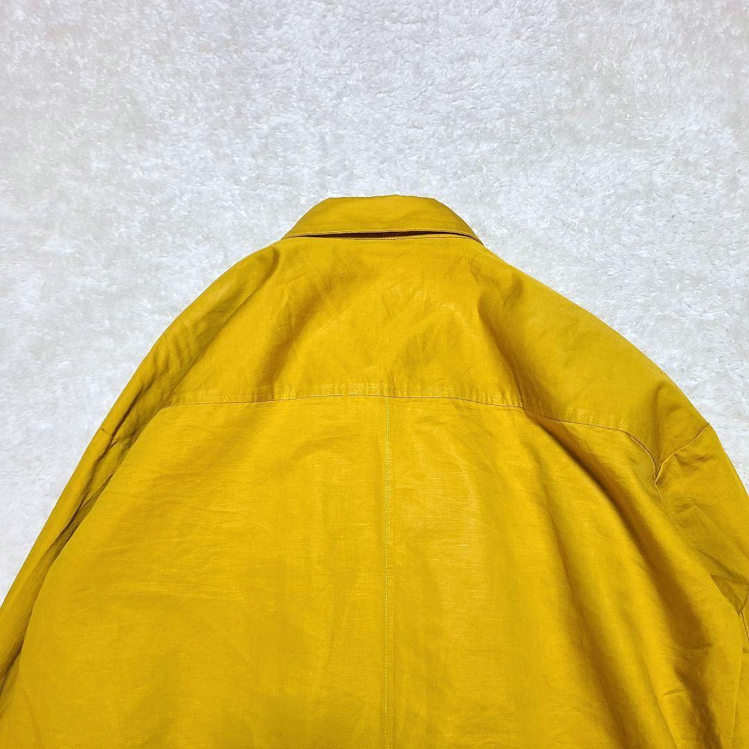 【美品】近年モデル　ハザマ　経年真価のシャツ　ライトアウター　オーバーサイズ　M
