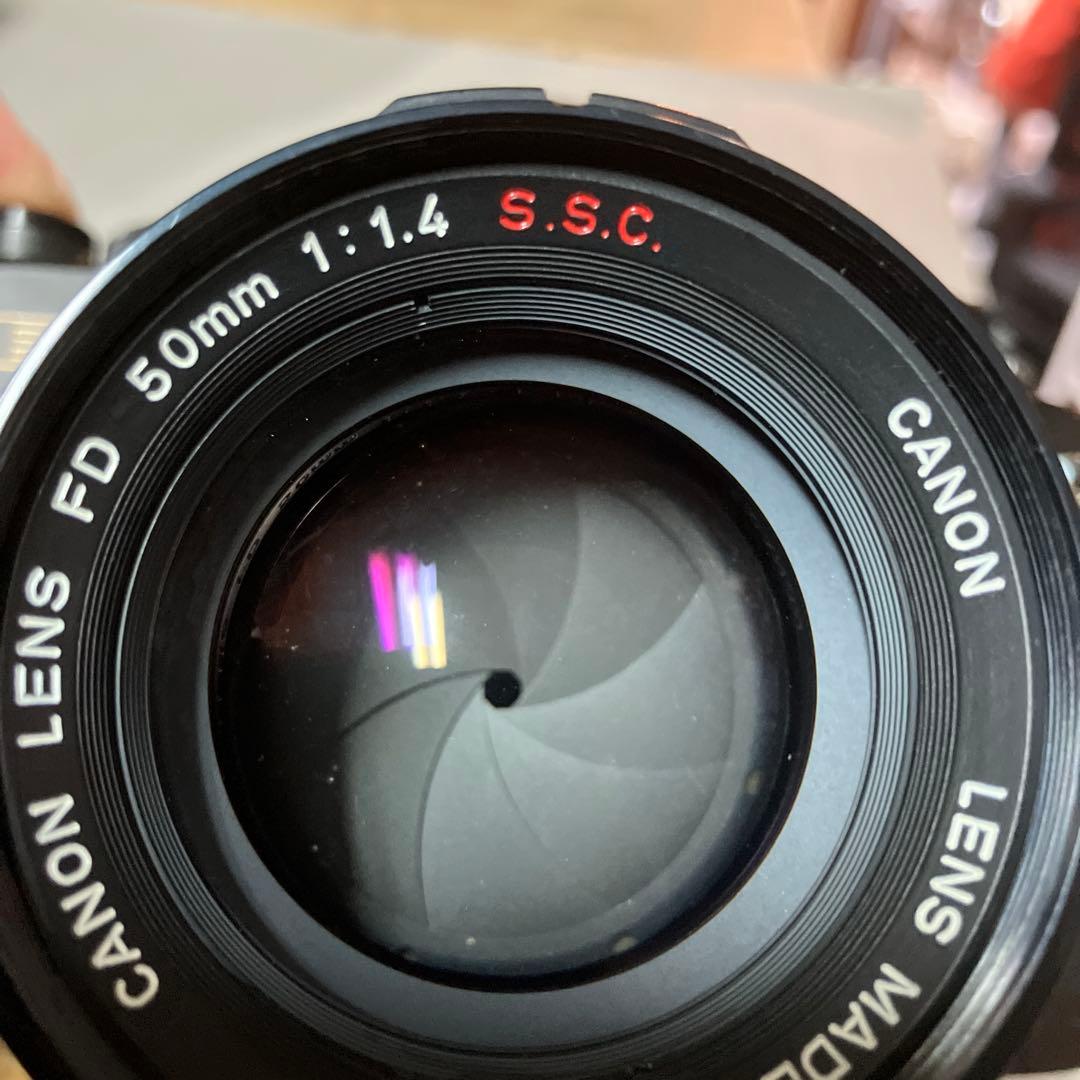 値下げ　Canon 後期F-1 とレンズFD 50mm F1.4 S.S.C.
