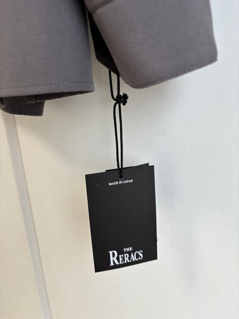 Edition25SS別注×THE RERACS シャツ チャコールグレー48