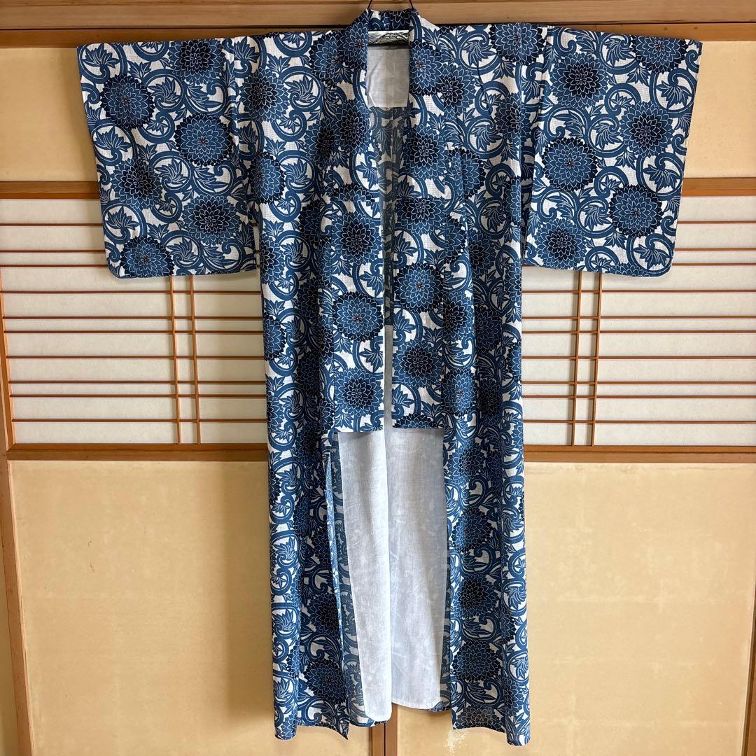 綿紅梅　竺仙　浴衣