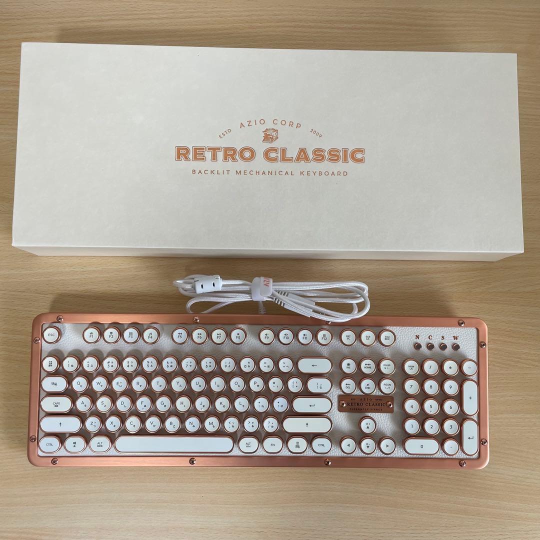 AZIO RETRO CLASSIC メカニカルキーボード