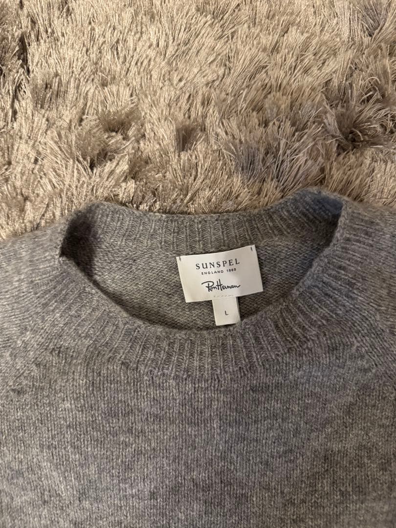 ロンハーマン別注 サンスペル ウールセーター L グレー