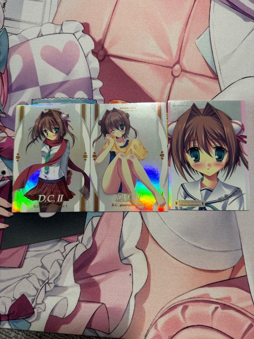 朝倉由夢　サイン入り　トレカセット