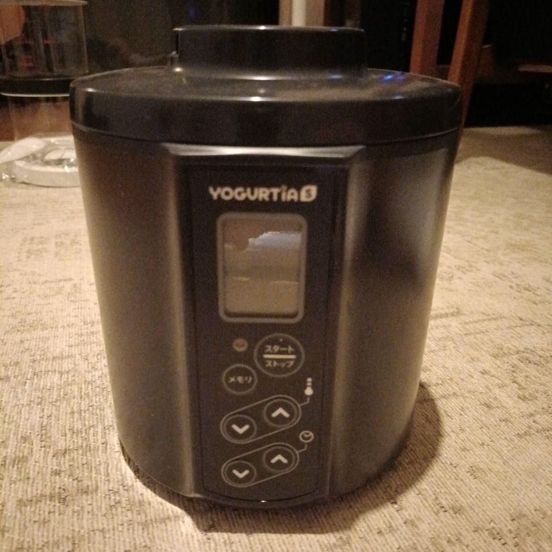 YOGURTIA S ヨーグルトメーカー ブラック