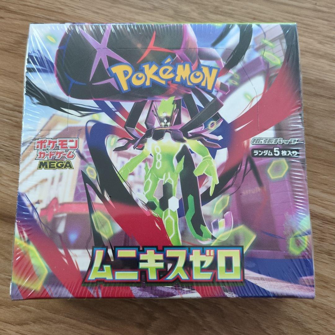 ムニキスゼロ 新品未開封BOXシュリンク付き　MEGA拡張パック　ポケモンカード