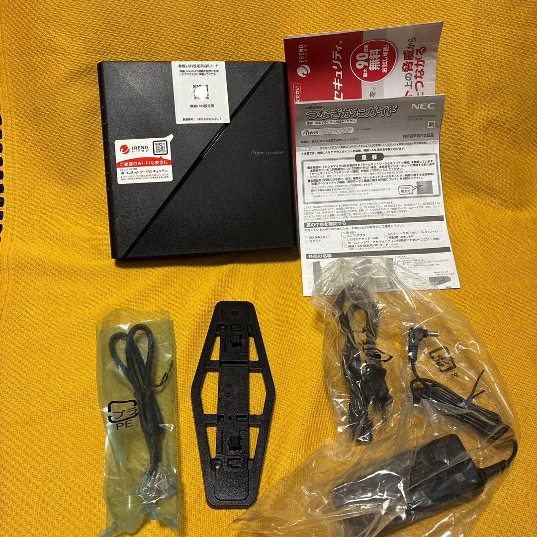 NEC Wi-Fi 6 ルーター PA-WX5400HP