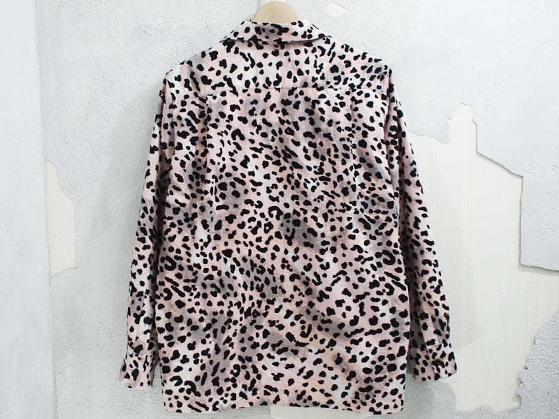 美品 WACKO MARIA LEOPARD レオパード フランネル シャツ