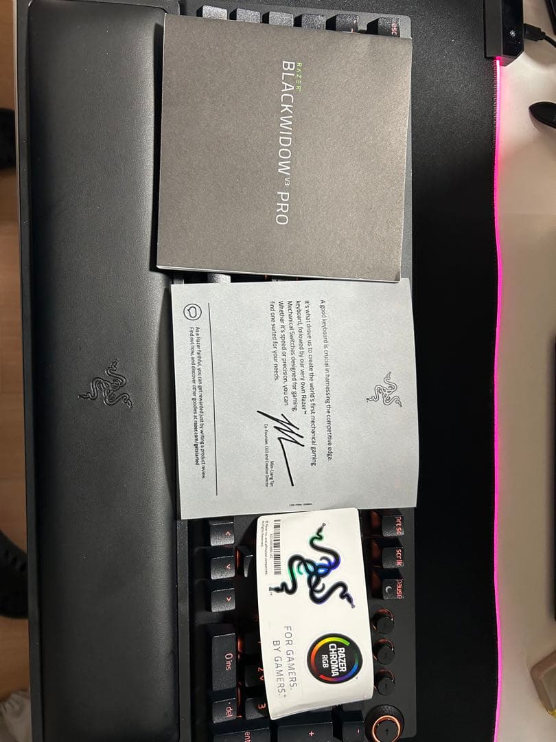 Razer BlackWidow V3 Pro 英語配列