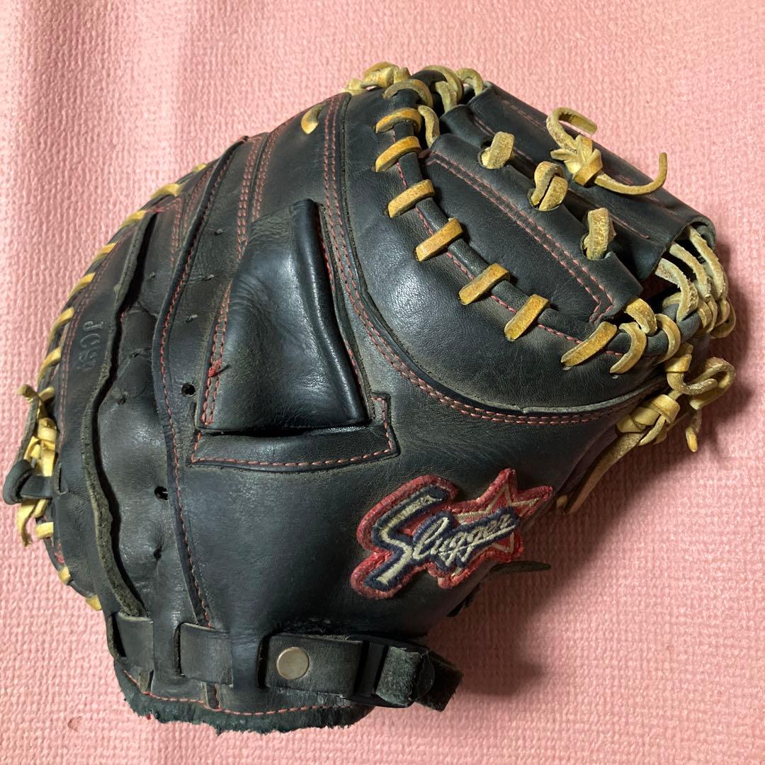 久保田スラッガー　JCSP 野球グローブ 黒　キャチャーミット