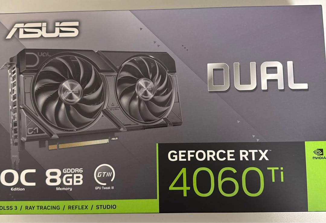 の*き様 新品未開封 ASUS GeForce RTX 4060 Ti