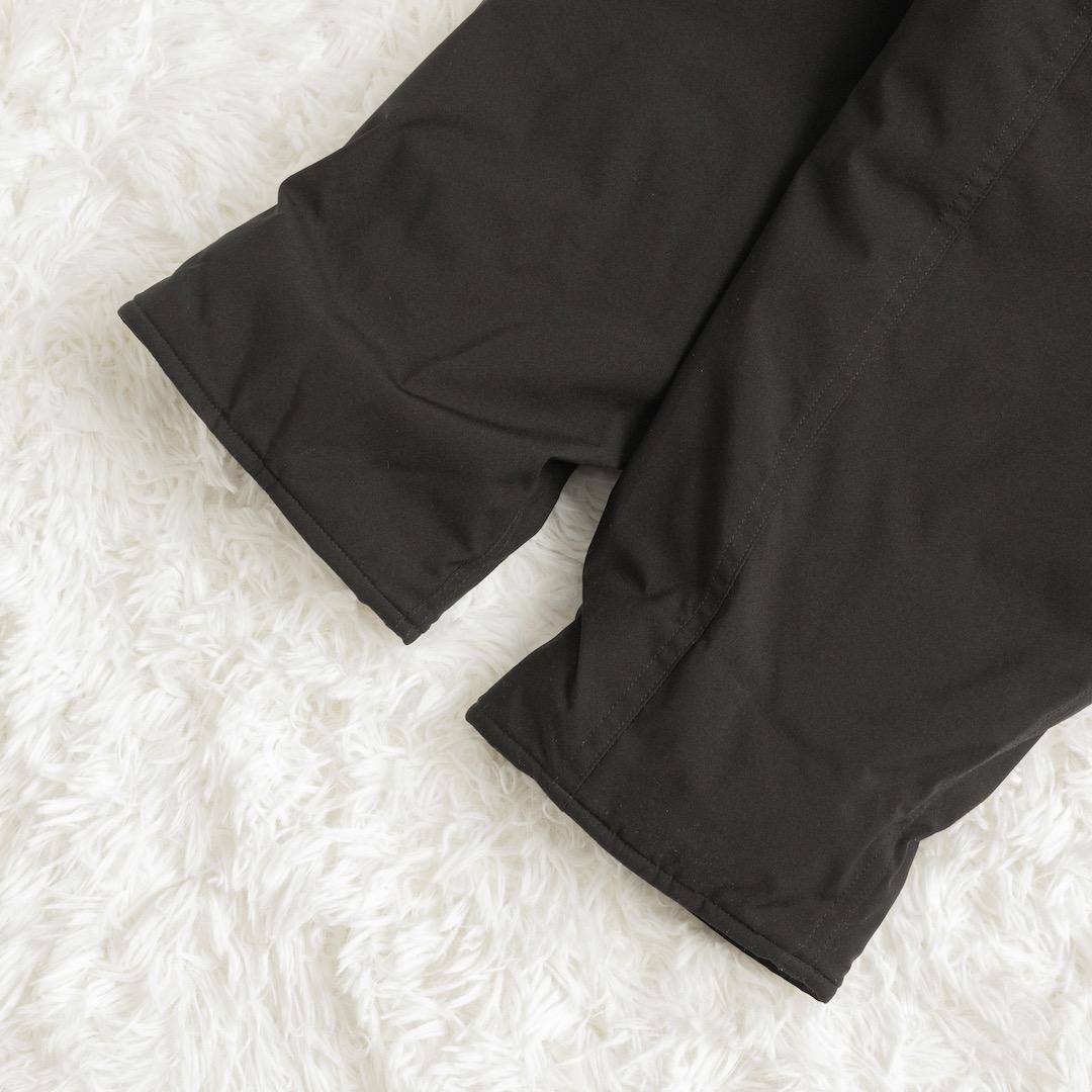 美品 スピックアンドスパン 撥水フーデッドダウンコート 36 ブラック