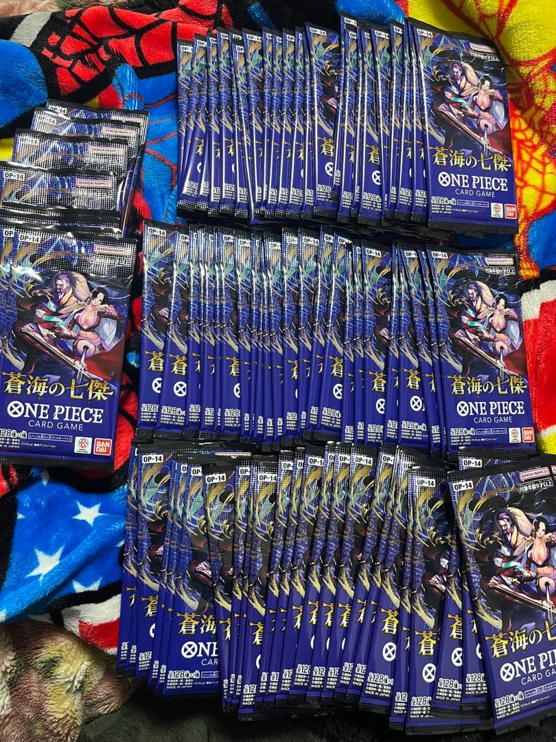 ノ*ヤ様 ワンピースカード　蒼海の七傑　未開封バラパック80パック