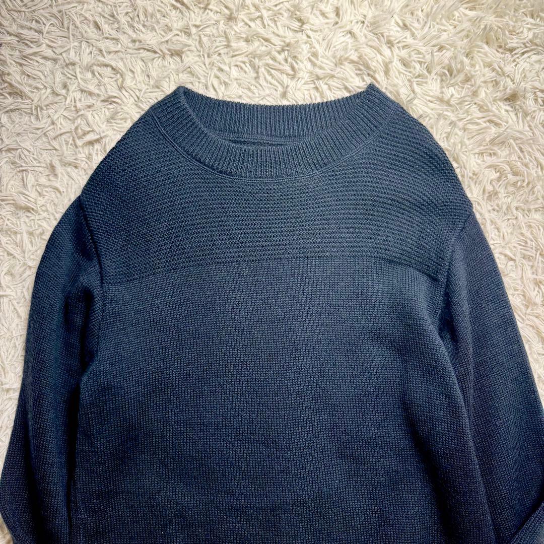 【23AW 完売品】MHL. DRY DENSE WOOL ウールニット M