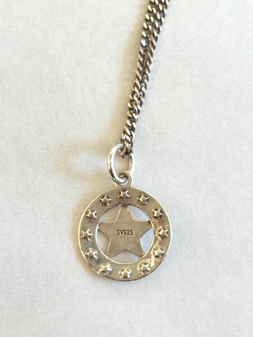 【いっくん】CALEE[キャリー]シルバー925スターコンチョネックレス