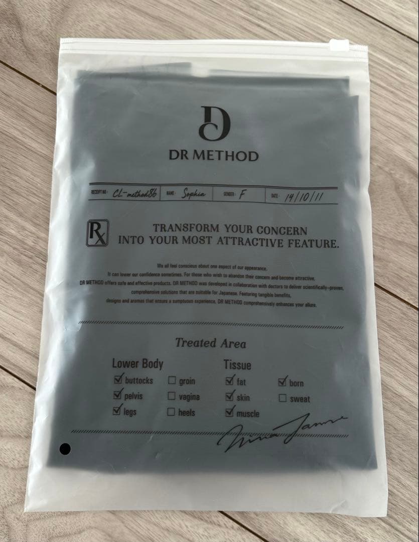 DR METHOD ブラック スリービー 骨盤ガードル F