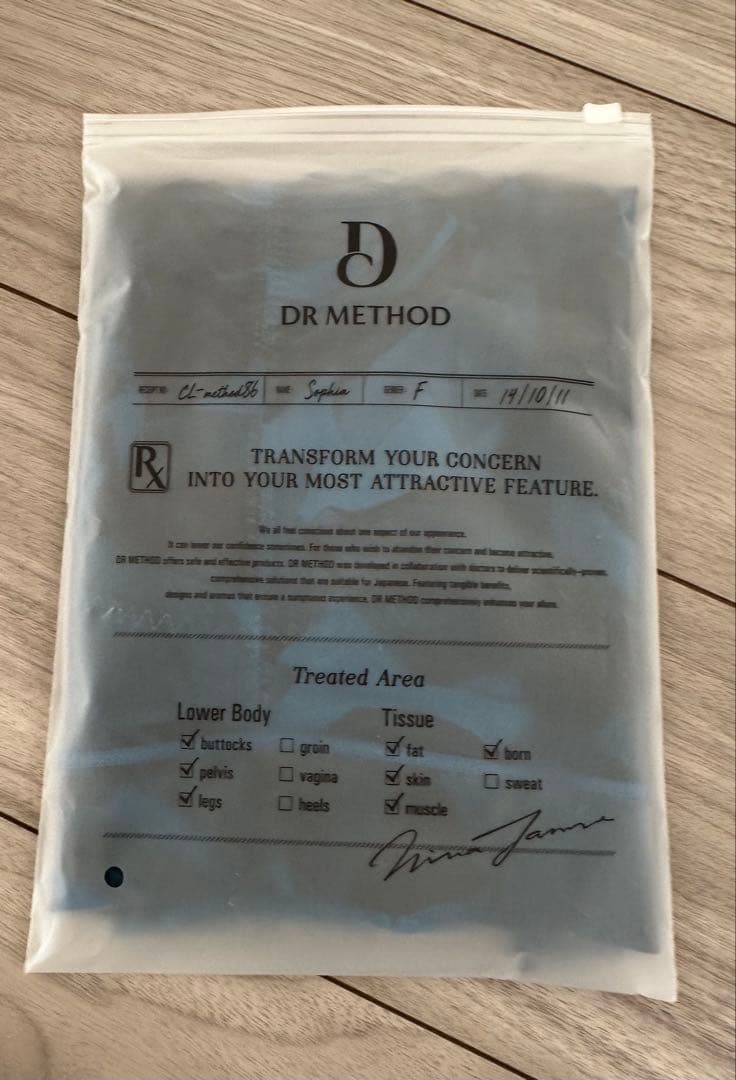 DR METHOD ブラック スリービー 骨盤ガードル F