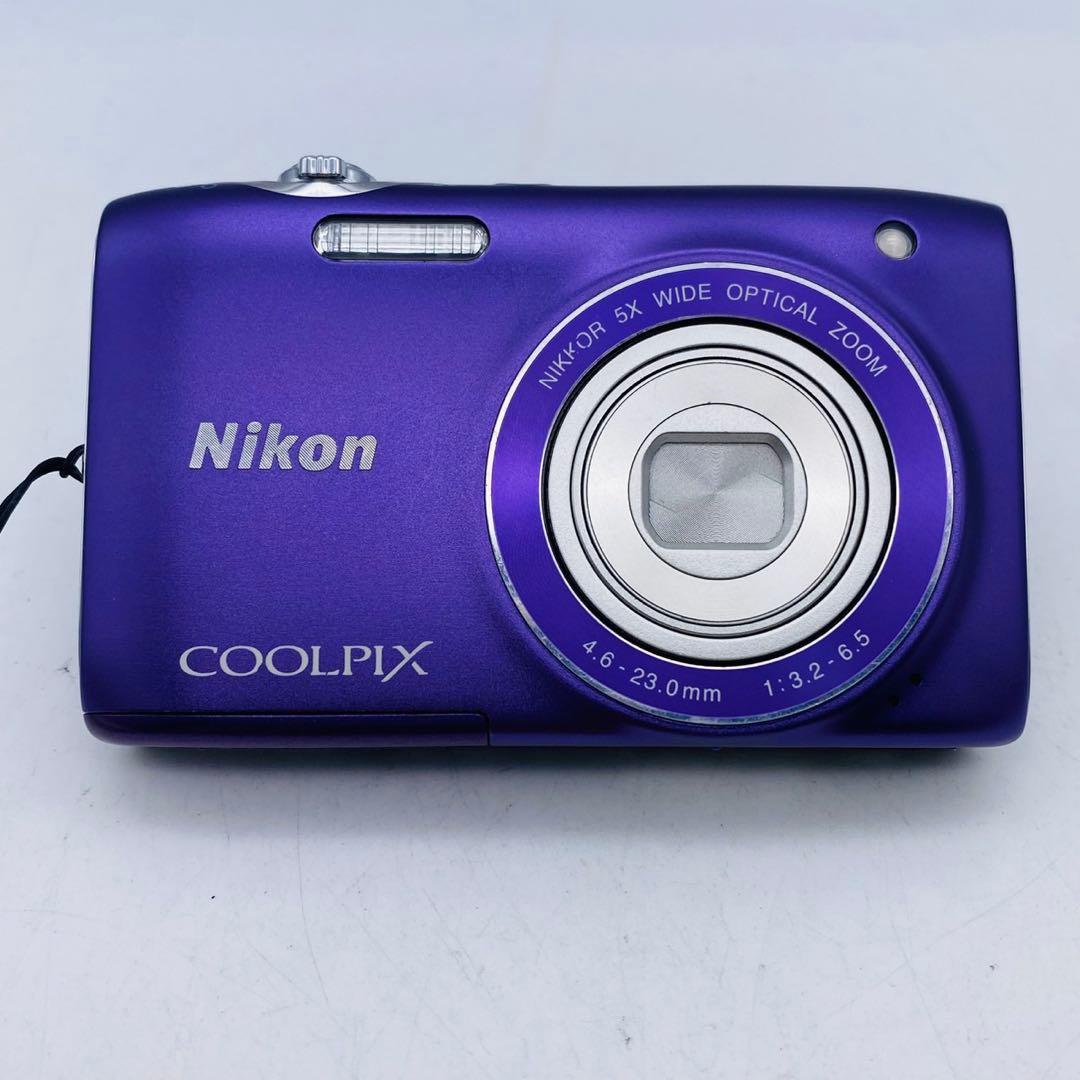 【美品動作確認済み】Nikon COOLPIX S3100